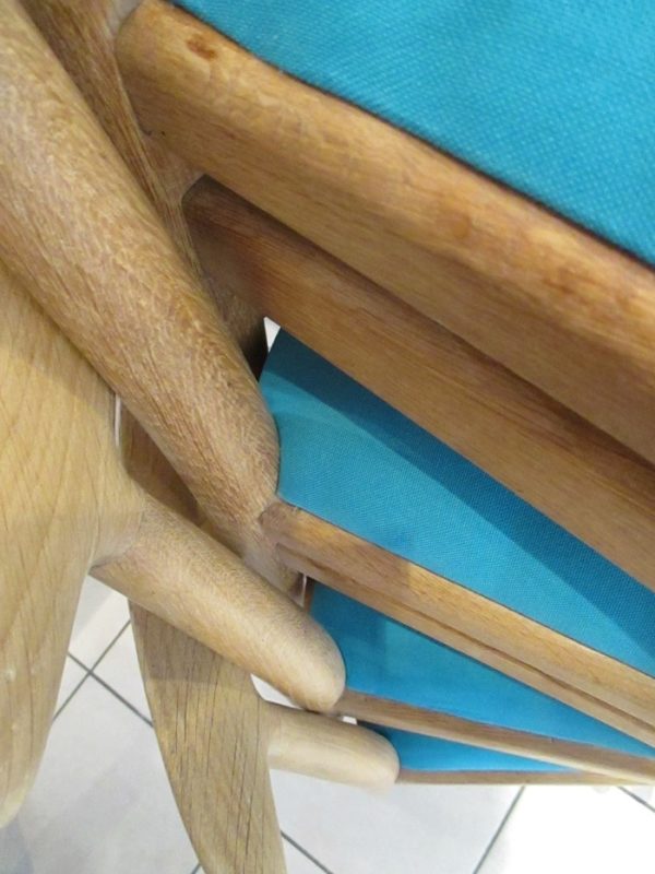 4 W2 H.Wegner Chairs 900 - Image 8