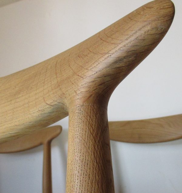 4 W2 H.Wegner Chairs 900 - Image 9
