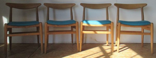 4 W2 H.Wegner Chairs 900 - Image 13