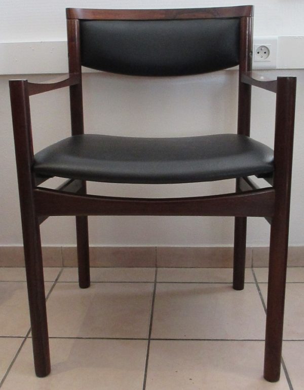 Paire de Fauteuils de Salon en Palissandre 913