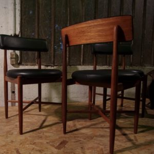 4 G-Plan Ibn Kofoed Larsen Chairs 902