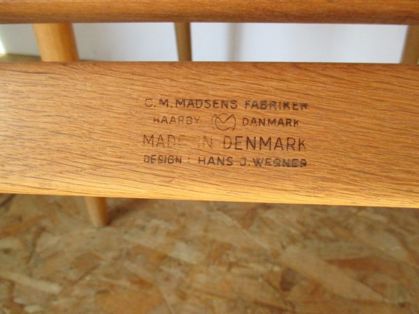 4 W2 H.Wegner Chairs 900 - Image 4