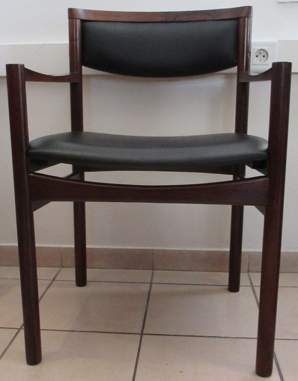 Paire de Fauteuils de Salon en Palissandre 913 – Image 8