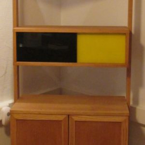 Wall Unit Bookshelf,Storage, Bar 803