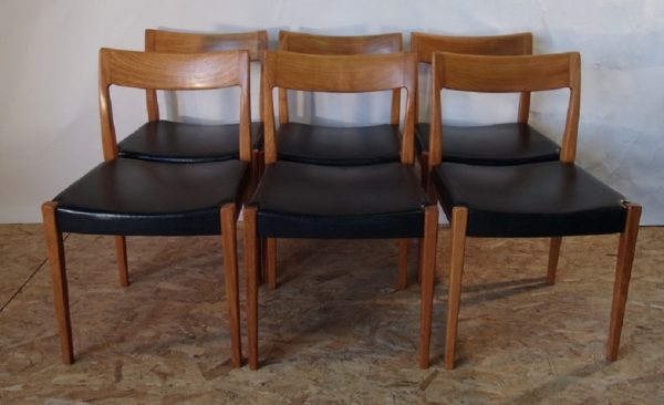 6 Swedish Chairs 912 - Image 2