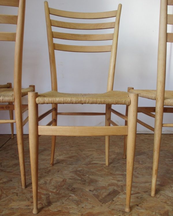 6 Chiavari / G.Ponti chairs 901 - Image 3