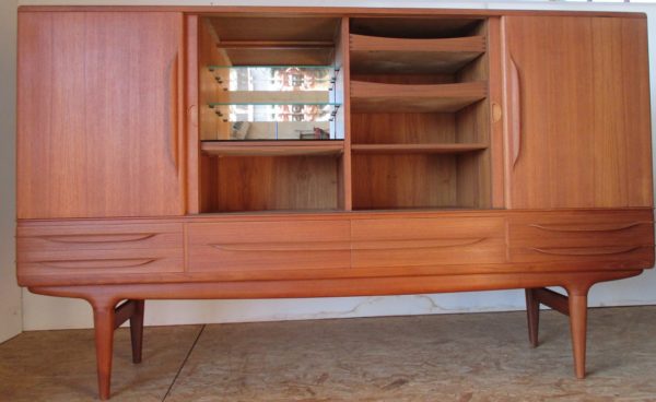 High Danish Sideboard by J.Andersen 342 - Image 25
