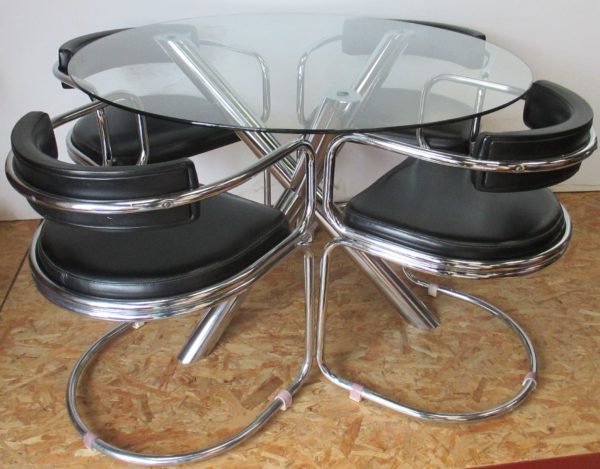 Dining table & chairs set 453 – Image 2