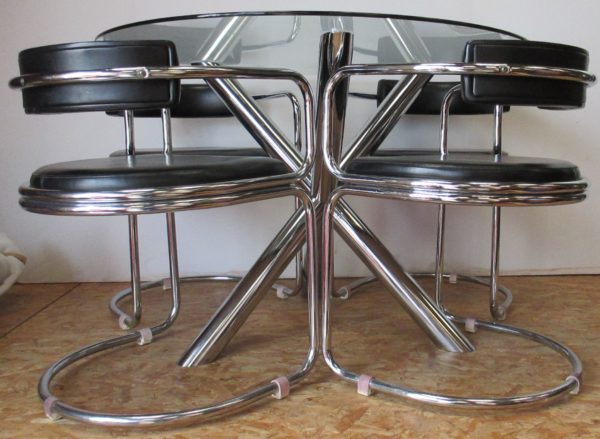 Dining table & chairs set 453 – Image 7