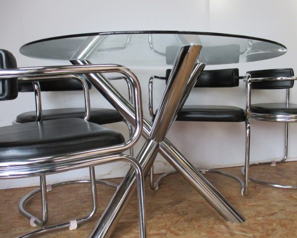 Dining table & chairs set 453 – Image 15