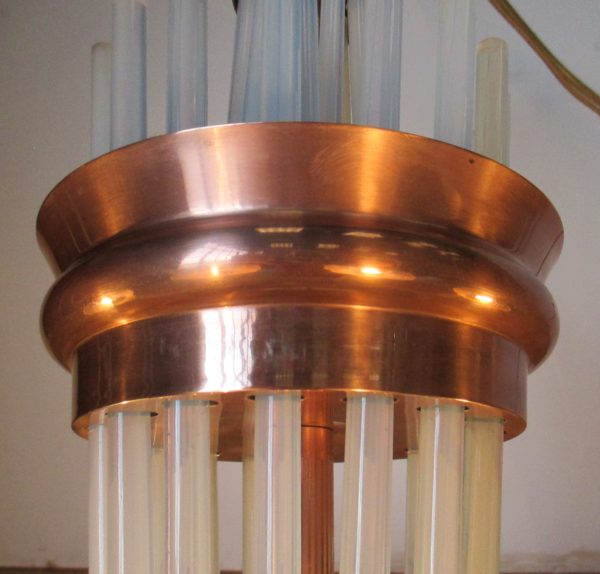 Art Deco ceiling lamp by Petitot. 1002 - Image 5