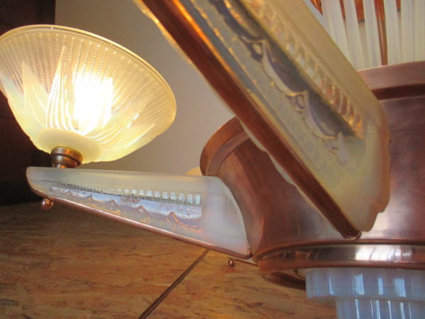 Art Deco ceiling lamp by Petitot. 1002 - Image 14