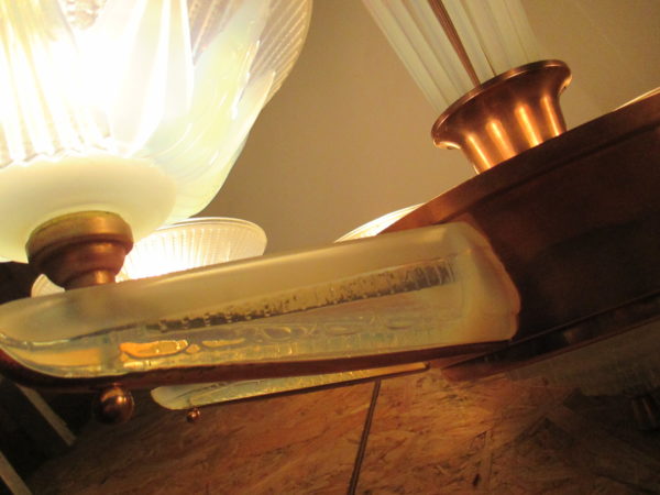 Art Deco ceiling lamp by Petitot. 1002 - Image 22