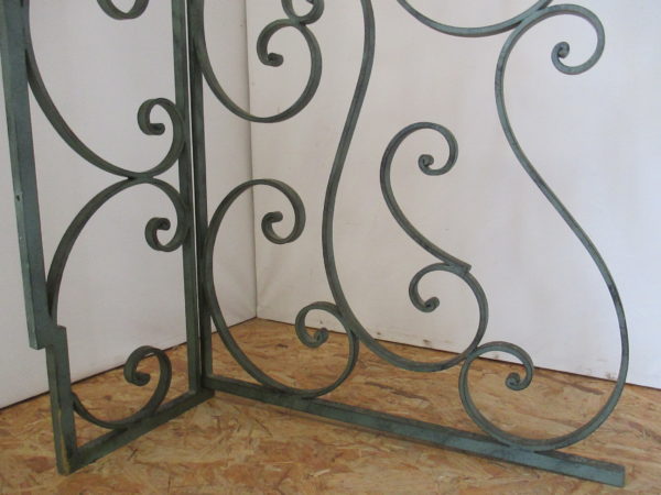 Grille de Salon en fer forgé 1930. 1021 – Image 4