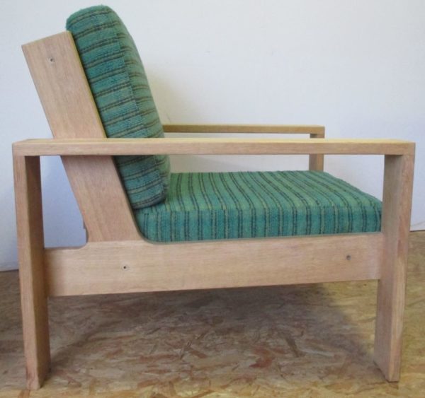 Pair of Esko Pajamies light oak armchairs. 931 - Image 13