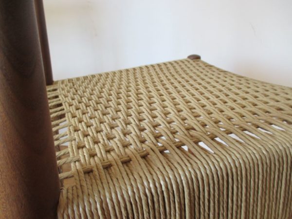 4 Mogens Kold paper-cord chairs 917 - Image 3