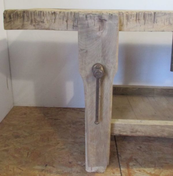 Établi de Menuisier Ancien en Chêne 1024 – Image 6