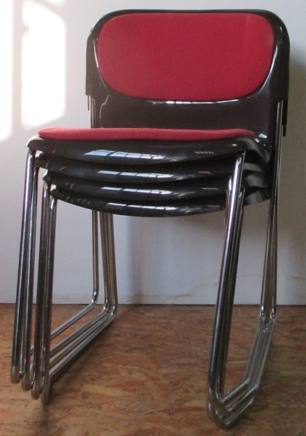 4 SM400 Drabert chairs 918 - Image 2