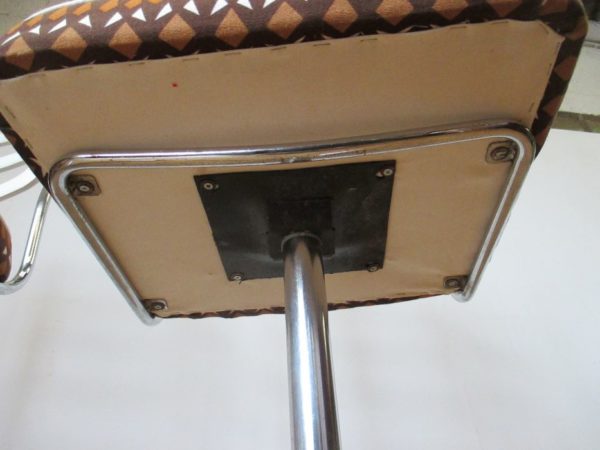 Pair of twistle chairs 70's 922 - Image 3