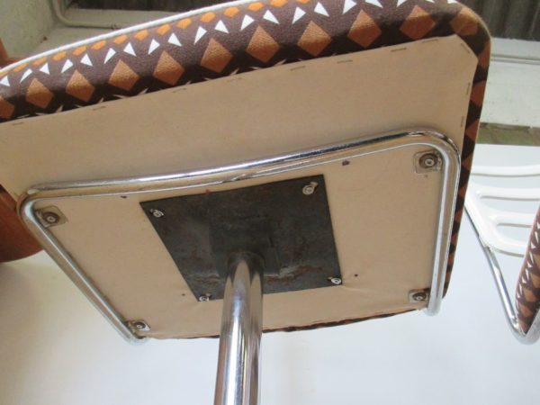 Pair of twistle chairs 70's 922 - Image 4