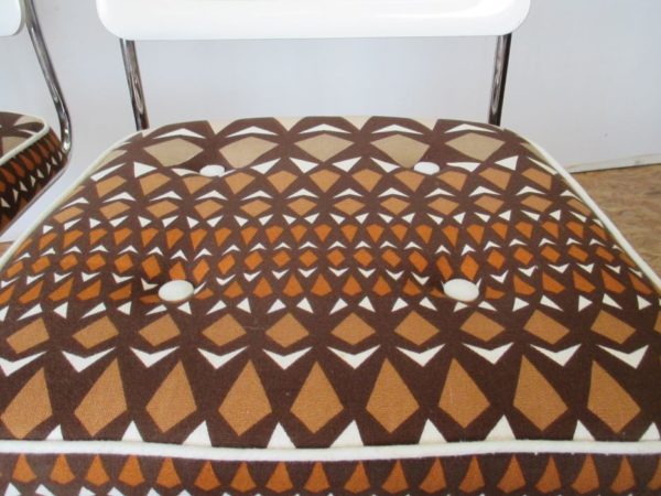 Pair of twistle chairs 70's 922 - Image 5