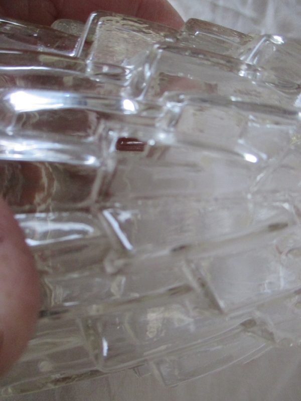 Paire d'Appliques laiton et verre 1010 – Image 13