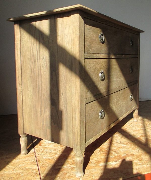 Small Oak chest of drawer 1015 - Image 9