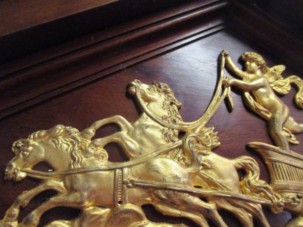 French empire style gilt bronze mounted mahogany Library 2020 - Image 19