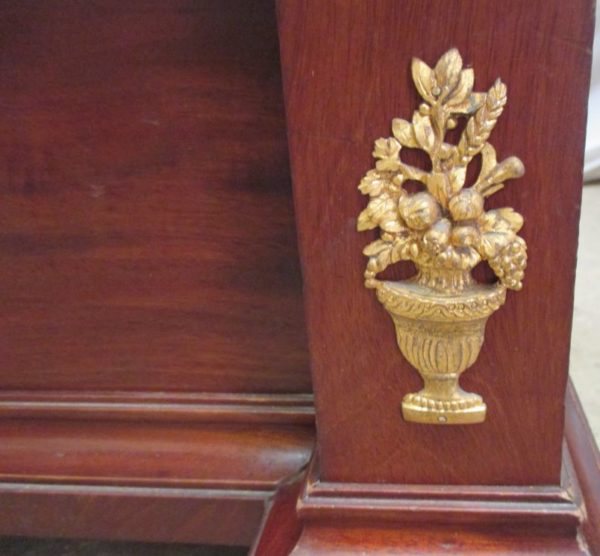 French empire style gilt bronze mounted mahogany Library 2020 - Image 26