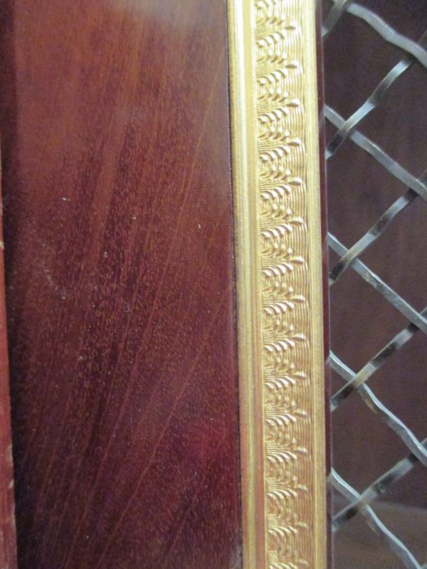 French empire style gilt bronze mounted mahogany Library 2020 - Image 32