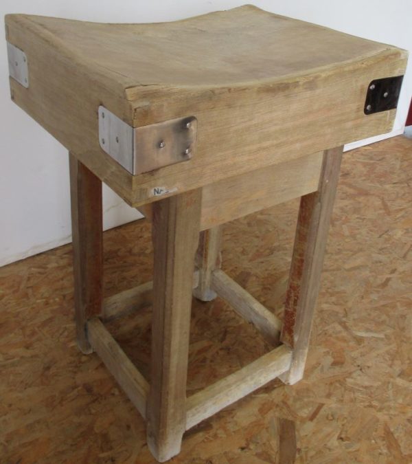 Wooden Butcher's block 1030 - Image 7