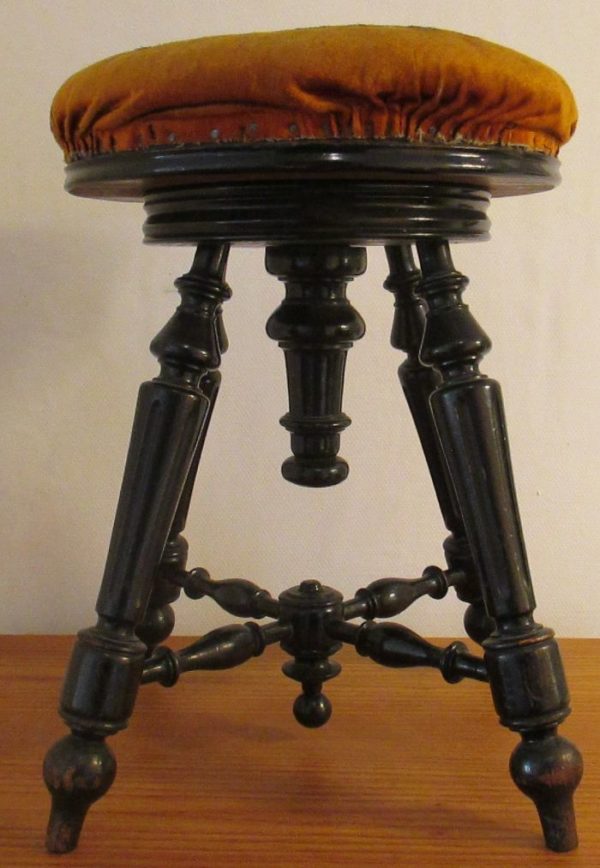 Tabouret de Piano Napoléon III 1033 – Image 2
