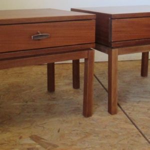 Pair of French Bedside table by M.Gascoin.60's 1008
