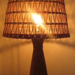 Weving lamp 60's. 1009