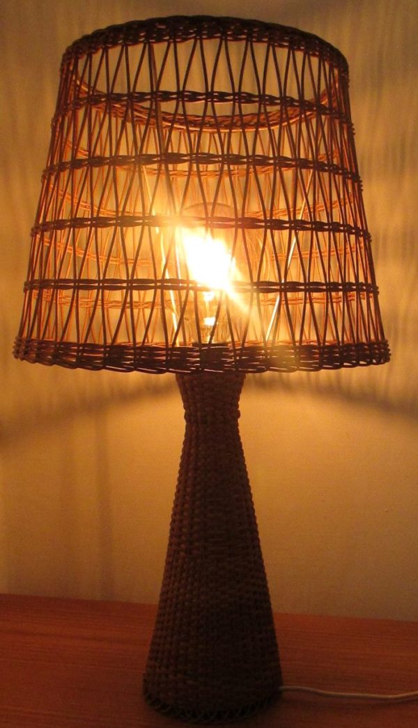 Weving lamp 60's. 1009