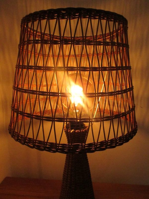 Weving lamp 60's. 1009 - Image 2