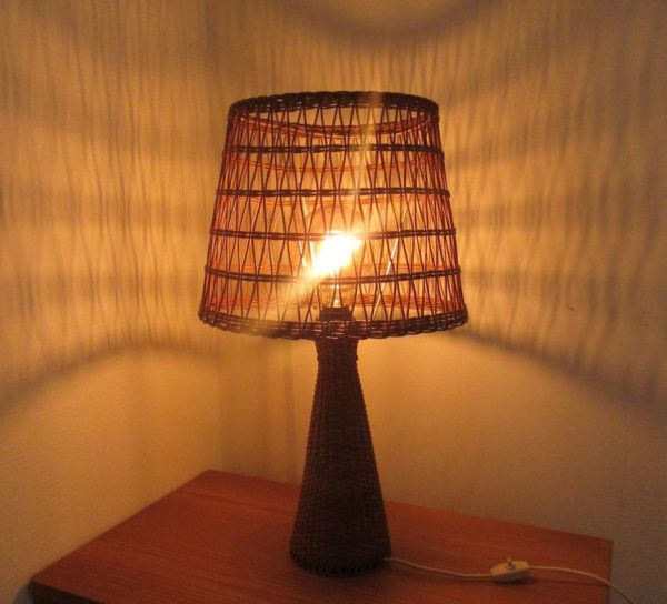 Weving lamp 60's. 1009 - Image 4