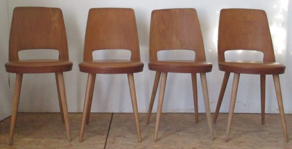Set of 4 Baumann bistro chairs 932