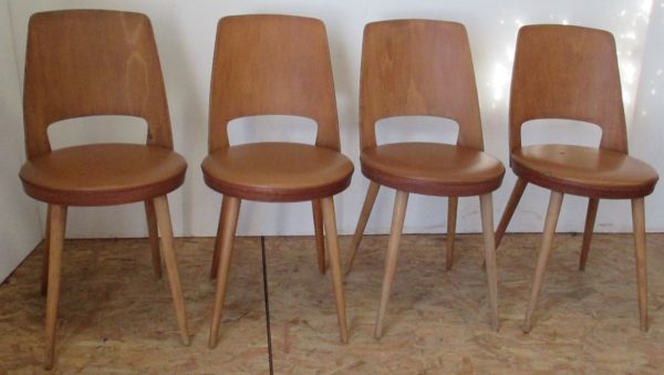 Set of 4 Baumann bistro chairs 932 - Image 2