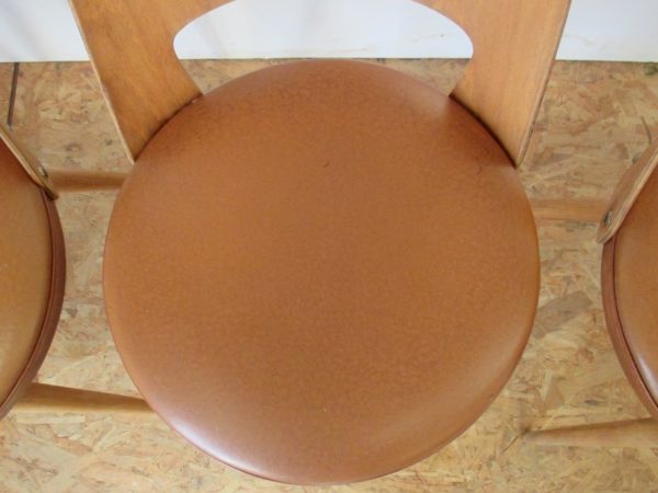 Set of 4 Baumann bistro chairs 932 - Image 6