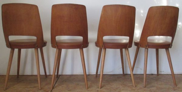Set of 4 Baumann bistro chairs 932 - Image 8