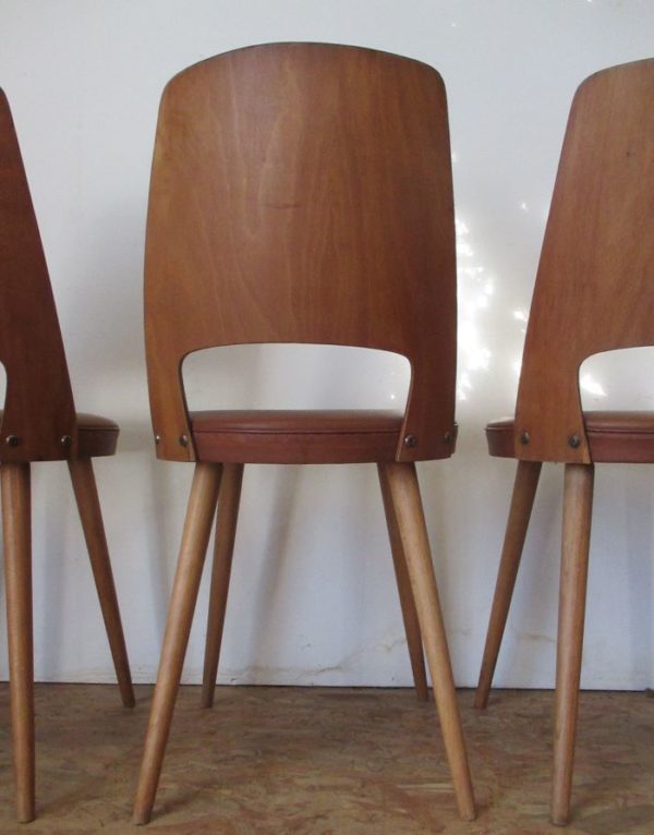 Set of 4 Baumann bistro chairs 932 - Image 10