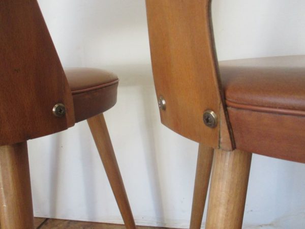 Set of 4 Baumann bistro chairs 932 - Image 11