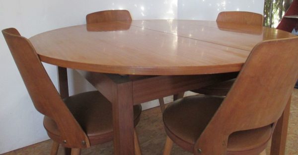 Set of 4 Baumann bistro chairs 932 - Image 19