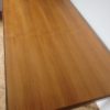Large teak table with chromed legs 460 - Image 14