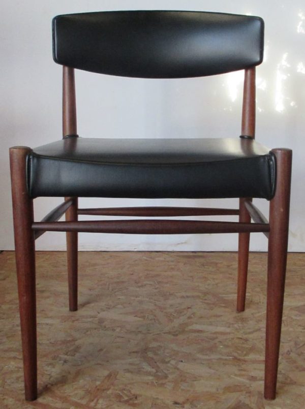 4 teak chairs 934 - Image 11