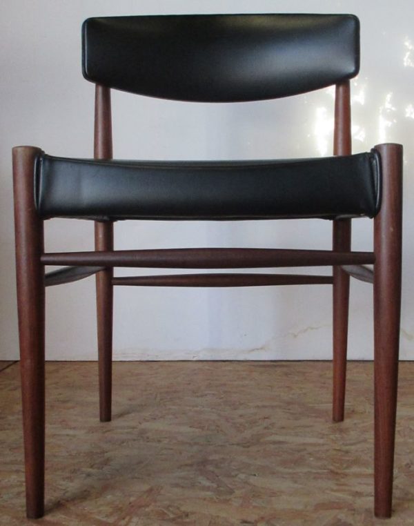 4 teak chairs 934 - Image 12