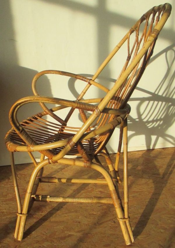 Wicker armchair 951 - Image 4