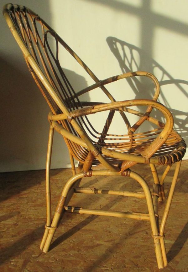 Wicker armchair 951 - Image 6