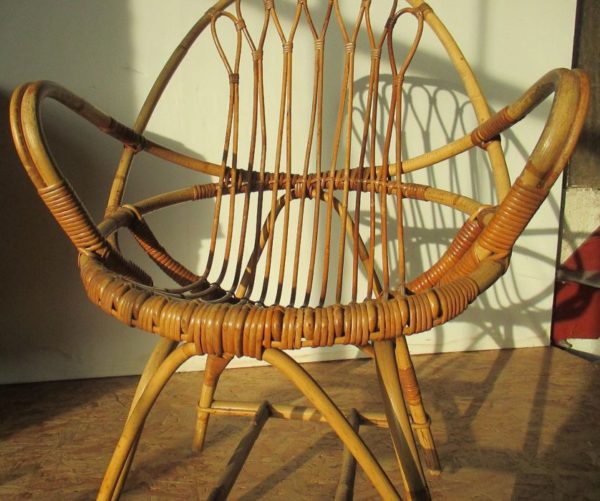 Wicker armchair 951 - Image 7